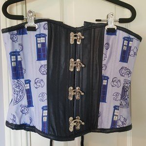 Dr. Who TARDIS Overbust Corset